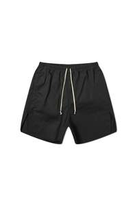 Rick Owens: LONG COTTON SHORTS IN BLACK, SS24