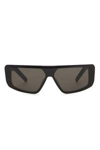 Rick Owens: PERFORMA SUNGLASSES IN BLACK/BLACK, SS24