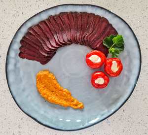 Beef: AIR DRIED BLACK ANGUS BEEF TARANACCIO 65G