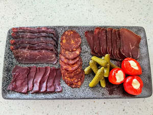 Salami: ZAROA CHARCUTERIE BOARD