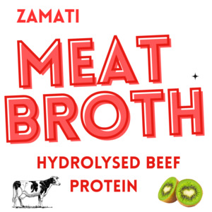 HYDROLYSED BEEF MEAT BROTH 6 PACK
