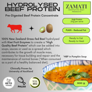 Halal: HYDROLYSED BEEF PROTEIN (HBP) MEAT SAUCE