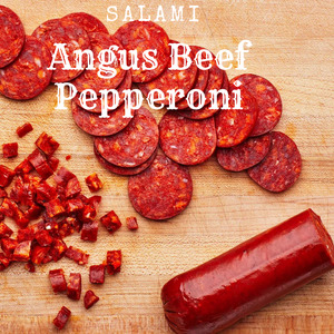 Beef: NEW TORK PEPPERONI BURGER (SPICY)