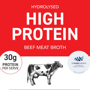 HYDROLYSED BEEF MEAT BROTH 6 PACK