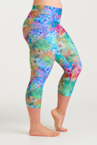 Garden Party - Capri Length Legging (Size 12 only)