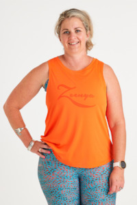 Tops: Swift Singlet - Orange