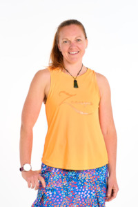 Tops: Swift Singlet - Laranja