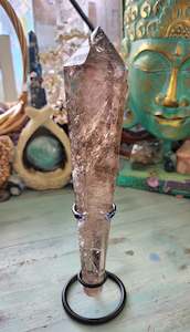Towers 1: Large Smokey Quartz Wand