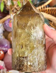 Towers 1: Smokey Citrine Chunky Tower