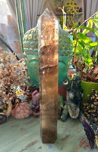 Large Smokey Quartz Tower