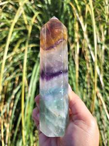Rainbow Fluorite Tower