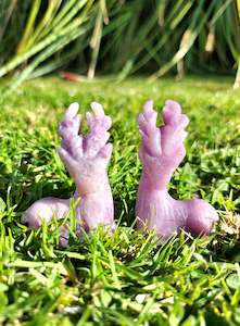 Lepidolite Raindeer Couple