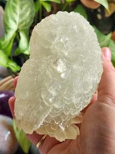 Resin Creations: Large Clear Quartz Chip Owl