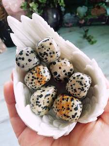 ✨Dalmation Jasper Tumbles✨