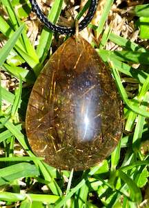 Smokey Rutile Pendant