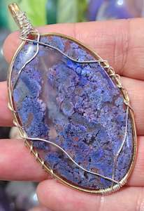 Purple Moss Pendant
