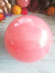 Spheres 1: 🥀💗Rose Quartz Sphere 7.9kg