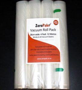 Products: 25cm x 35cm Commercial Vacuum Sealer Bags – 65 Micron – 100 Pack