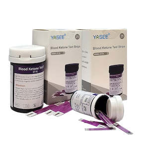 Keto Testing Options: Ketone Blood Tester Strips Yasee KT-01 | 100/strips