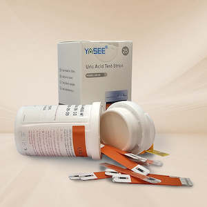 Gout Management: Uric Acid Blood Tester Strips Yasee UA-01 | 25/strips