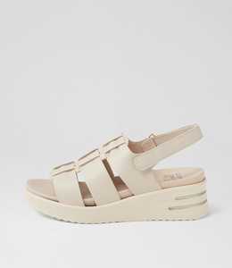 Products: Sobu Xw Vanilla Leather Sandals by Ziera at Ziera NZ