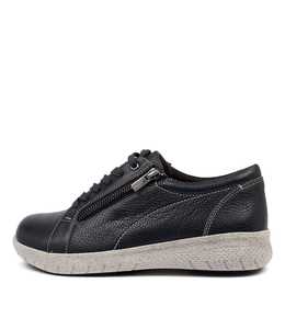 Products: Solar Xf Ink Leather Sneakers by Ziera