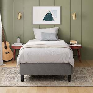 Bedroom: Bed Base Dark Grey