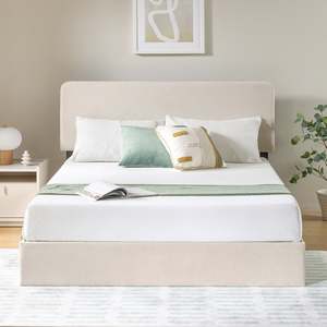 Bedroom: Arlo Upholstered Storage Bed Frame
