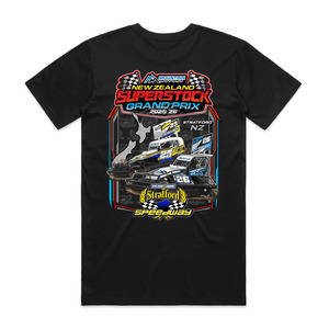 Stratford Speedway: NZ Superstock GP Tee