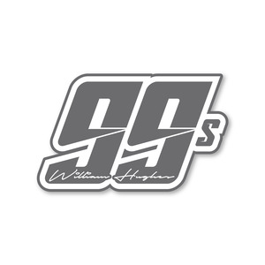 99s William Hughes: 99s William Hughes Sticker