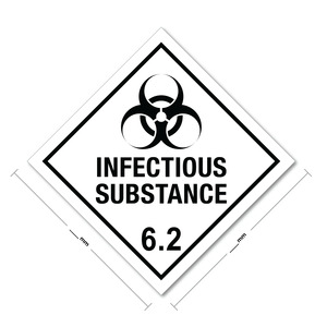 Infectious Substance Sign (Hazardous Substance)
