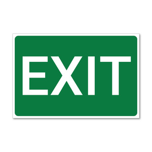 Signage: Exit Sign
