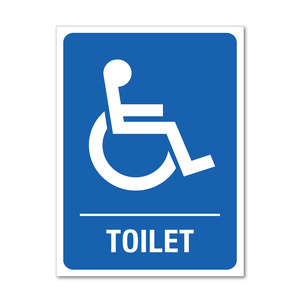 Signage: Accessible Toilet Sign