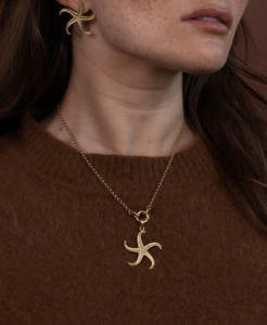 Starfish Charm - 22k Gold Vermeil
