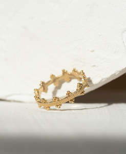 Rosie Ring - 22k Gold Vermeil