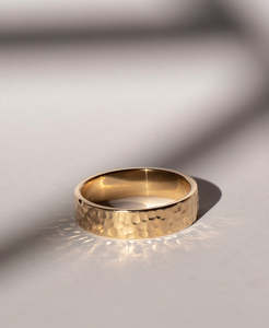 Mens Rings: Orion Band 6mm - 9k Yellow Gold