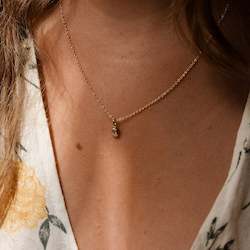 Necklaces: Emerald Cut Diamond Pendant Necklace
