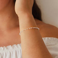 Bracelets: Modern Figaro Belcher Bracelet