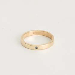 Rings: Single Sapphire Stacker