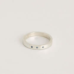 Rings: Sapphire Trio Stacker