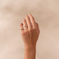 Rings: Claw Set Sapphire Ring