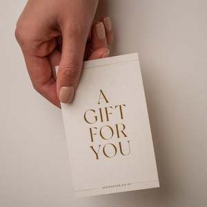 Physical Gift Voucher