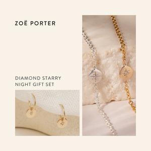 Earrings: Diamond Starry Night Gift Set