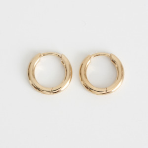 Earrings: Huggies