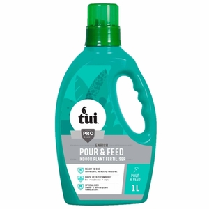 Products: Tui Enrich Pour & Feed Indoor Plant Fertiliser 1 litre
