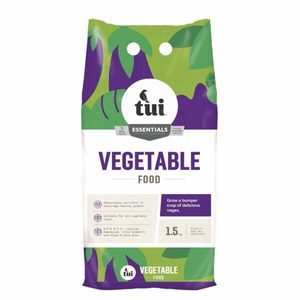 Auckland/ Tāmaki Makaurau: Tui Vegetable Food – 1.5kg bag