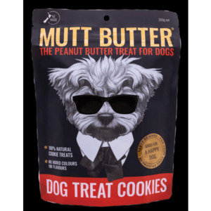 Mutt Butter Dog Cookies Original Plain 250g