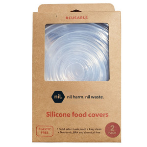 Homeware: Silicone Food Covers (2pk)