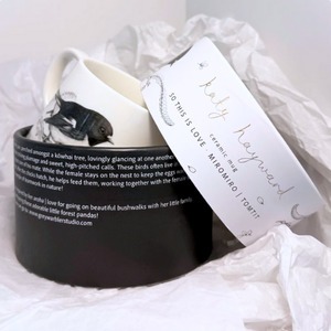 Homeware: So This is Love – Miromiro/Tomtit & Kowhai Cup from Katy Hayward