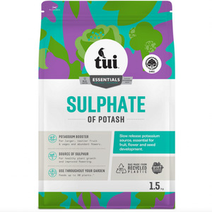 Tui Wgtn: Tui Sulphate of Potash – 1.5kg bag
